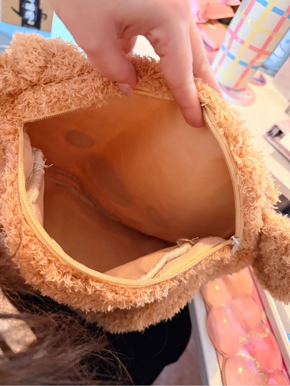 Rillakkuma Plush Tote Bag